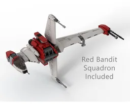 B-Wing Fighter - Blue Squadron