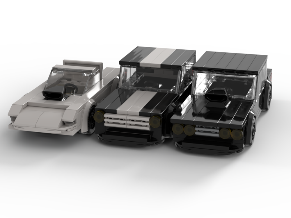 Lego 60s to 80s cars