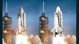 Space Shuttle Discovery 10283 Upgrade Tank and Booster Historic Version