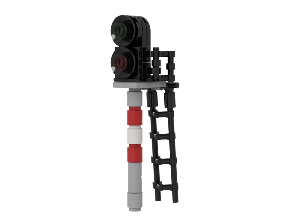 Lego Basic Rail Signal (UK/EU based design)