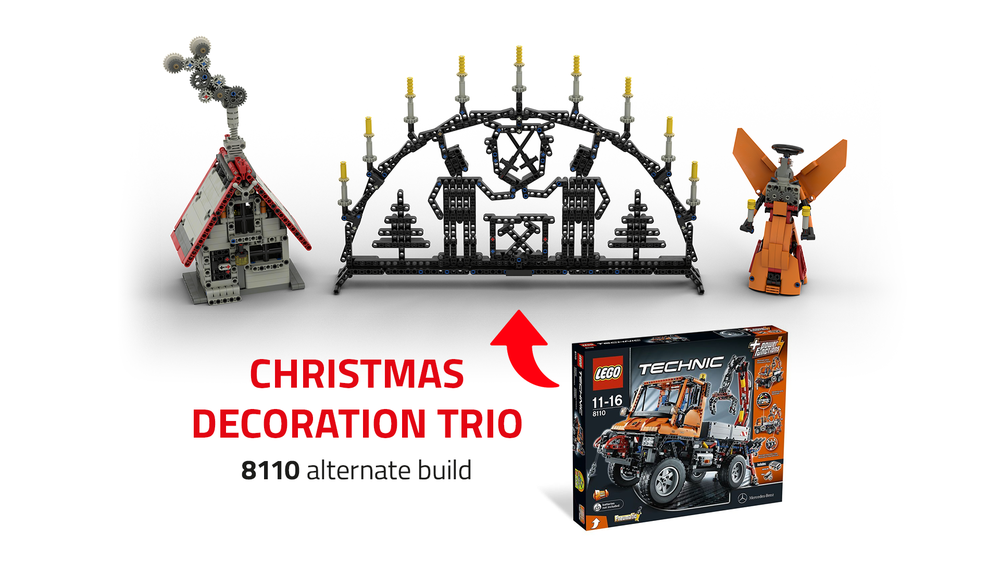 Lego 8110 - The Christmas Decoration Trio