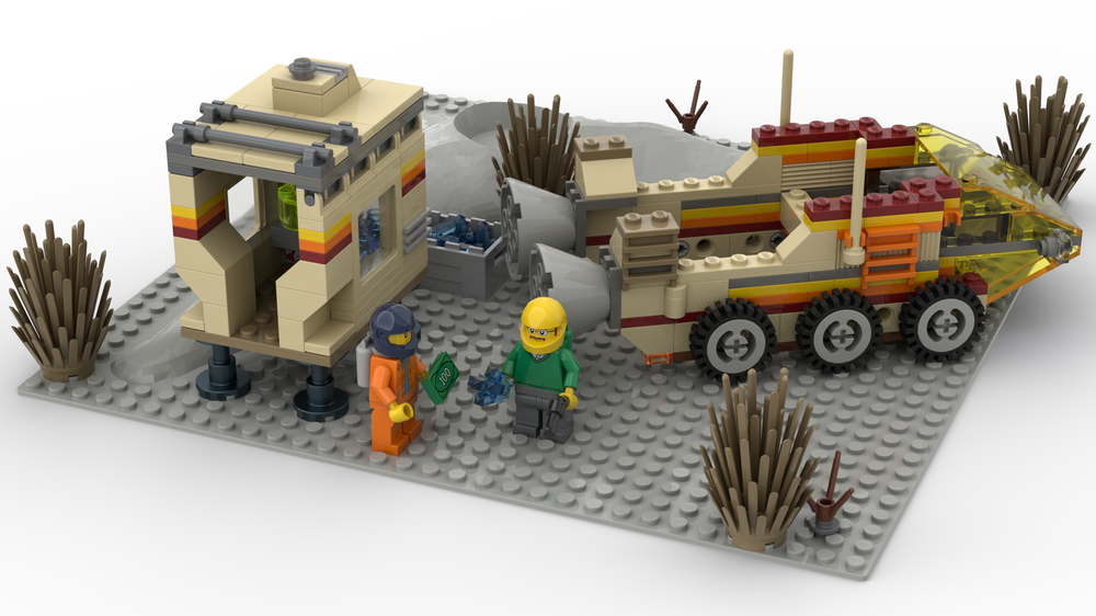 Lego BrBa mobile lab