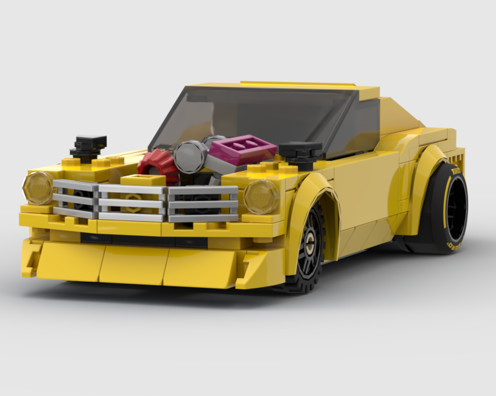 Lego 2JZ Swap Drag Datsun 240Z