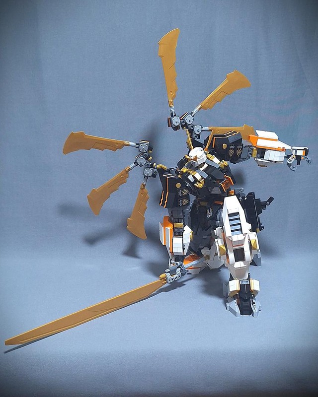 Lego Upgraded LEGO 71821 Cole's Titan Dragon Mech v1.5