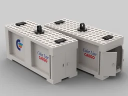 Color Line Container Lorry