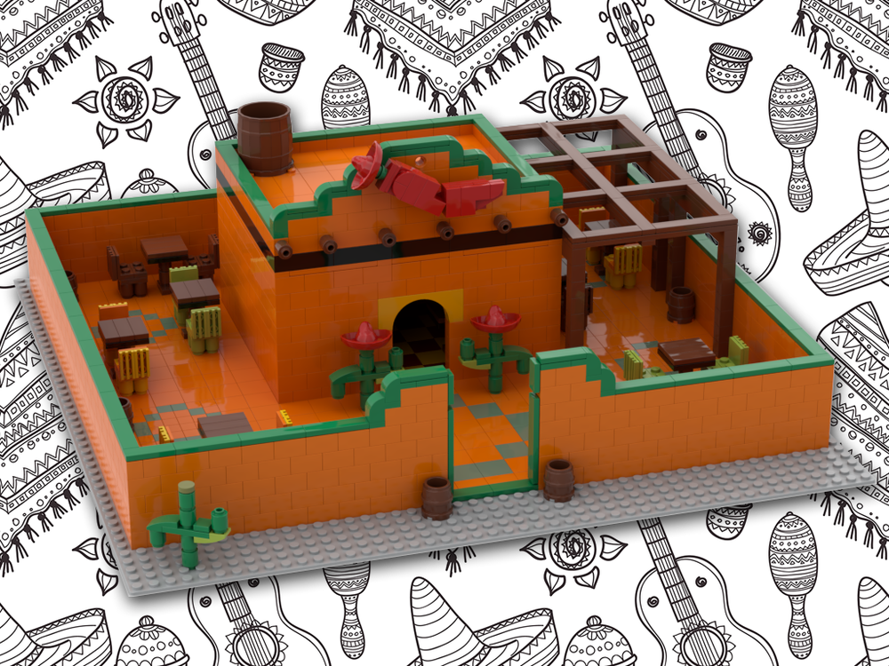 Lego Mexican Authentic Restaurant
