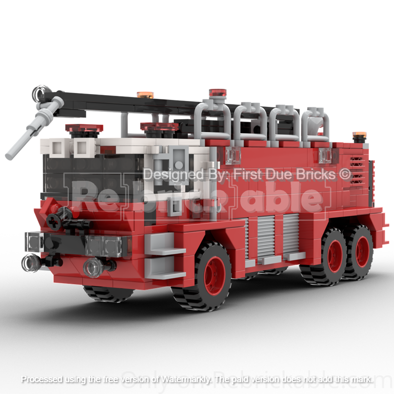 Lego Airport Crash Fire Truck