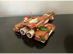 Gingerbread Stargate Daedalus Battlecruiser