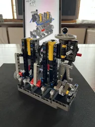 Lego Pneumatic Launch Engine