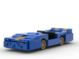 Blue car
