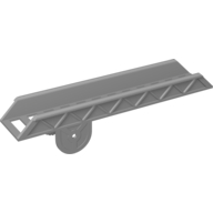 Lego Duplo Ladder (Fire) / Light Bluish Gray