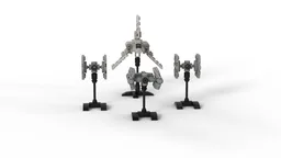 Micro imperial shuttle & Star Fighters