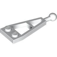 Lego Plate Special 1 x 2 with Long Towball / White