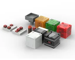 Nine Redstone Components (4*4)