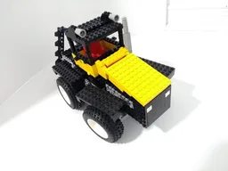 Yellow Farm Tractor