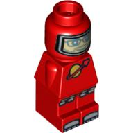 Lego Microfig Meteor Strike Astronaut Red