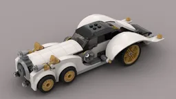 League of Extraordinary Gentlemen - Nemo's Car based alternate of 70911