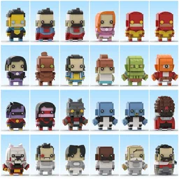 Invincible Custom Brickheadz Collection