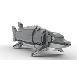 Lego Sturgeon Fish