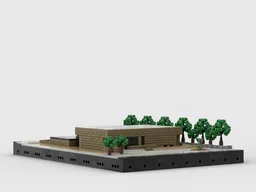 Bartholomew County Public Library at 1/200th Scale