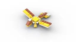 10696 Yellow dinosaur