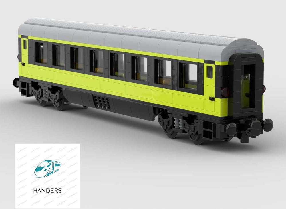 Lego 2nd variant Wagon for low fare train