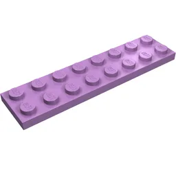 Plate 2 x 8 / Medium Lavender