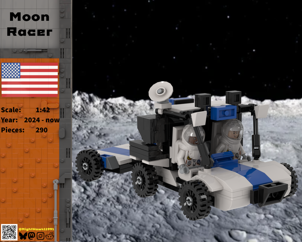 Lego Intuitive Machines - Moon Racer - 1:42 Minifig Scale