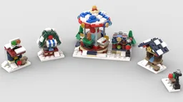 Mini 10235 Winter Village Market