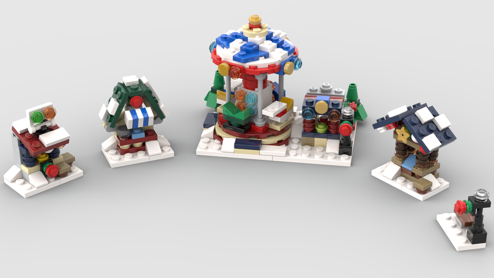 Lego Mini 10235 Winter Village Market