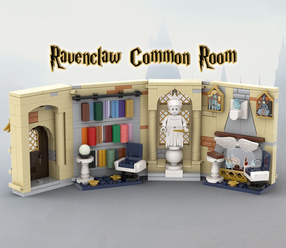 Lego Raven-claw Common Room