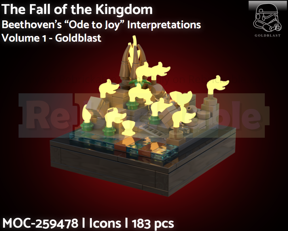 Lego Beethoven's "Ode to Joy" Interpretations - Volume 1: The Fall of the Kingdom
