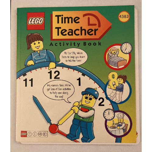 Lego Book, Time Telling Teacher / [No Color/Any Color]