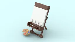 Paint easel