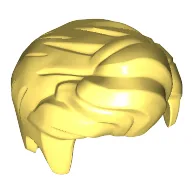 Hair Front Quiffed Right / Bright Light Yellow