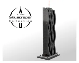 DC Tower 1:800 scale