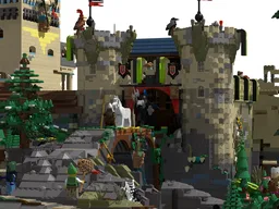 Dark Blue Castle