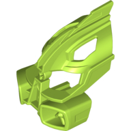 Lego Large Figure Mask Miru Nuva (Adaptive Armour Style A) / Lime