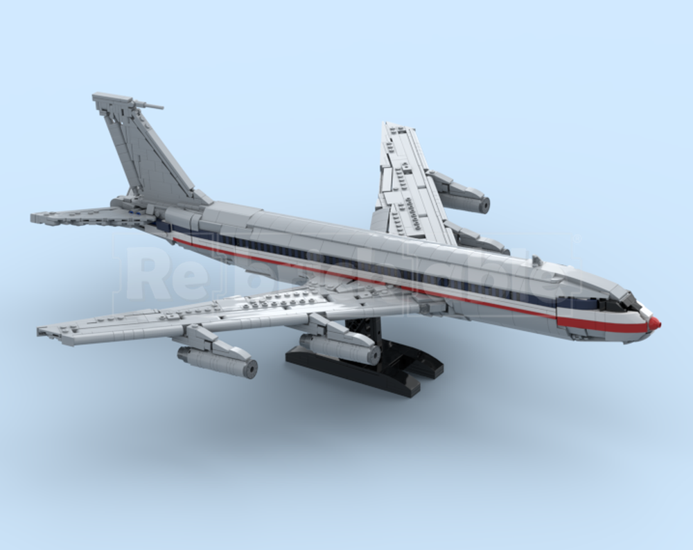 Lego American Airlines Boeing 707-120