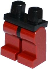 Lego Hips and Dark Red Legs