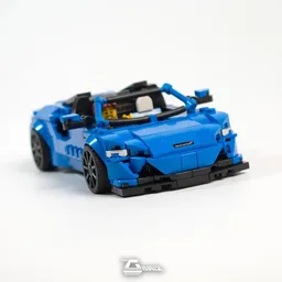 Mclaren Artura 2in1 Blue - 8stud wide