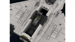Medium-sized starship