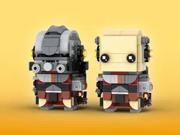 Echo Brickheadz LEGO MOC - Star War s: The Bad Batch