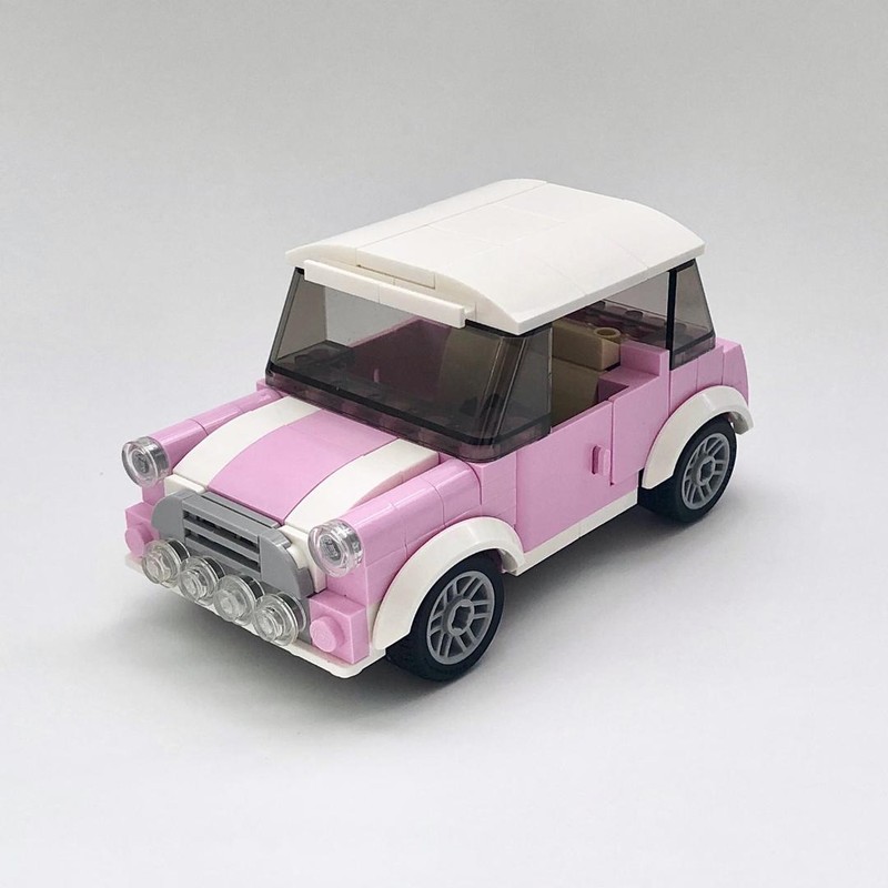 Lego Pink Mini Mini Cooper