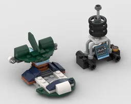 60459 Landspeeder and Command Station Alternate Build