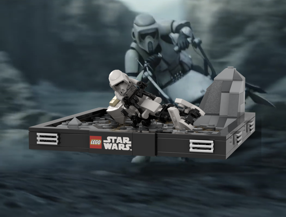 Lego Speederbike 74-Z: "Nevarro Speeder Chase"