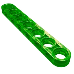 Technic Beam 1 x 7 Thin / Trans-Green