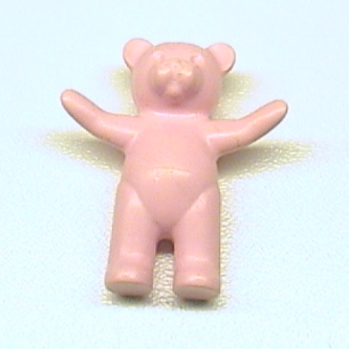 Lego Belville / Scala, Animal, Teddy Bear - Arms Up / Pink