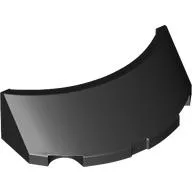Windscreen 2 x 4 Half Dome / Black