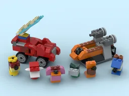 Marshall and Zuma vehicle (paw patrol)
